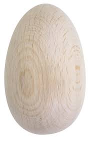 Oeuf en bois 40x60 mm