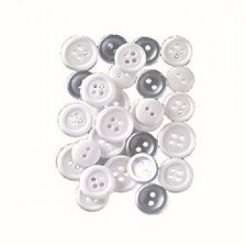 Boutons assortiment ø 10-15 mm -130 pièces
