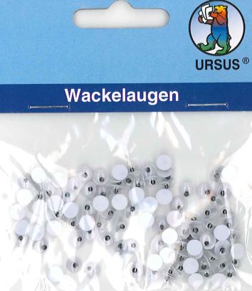 Yeux mobiles ronds (100 pces)