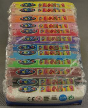 Knetmasse Carioca Sortiment 12 Farben à 150 g