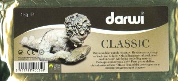 Pâte à modeler Darwi 1 kg (durcit à l’air)