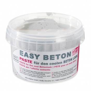 Pâte Easy Beton gris - effet béton 350g