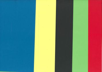 Feuilles à tresser 130g/m2, 35x50cm, 15 mm (assortiment de 20 feuilles)