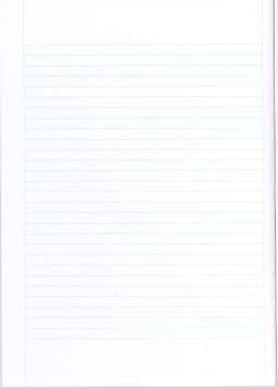 Cahier A4 ligné 8 mm margé 24 flles (10 pces)