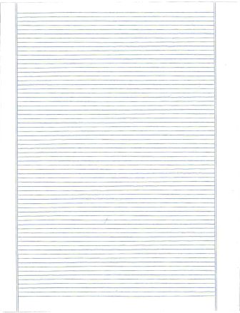 Cahier E5 ligné, ligne d'écriture renforcée, margé (25 pces)