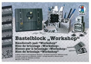 Bastelblock 16 Blatt, 24 x 34cm, 300 g/m2