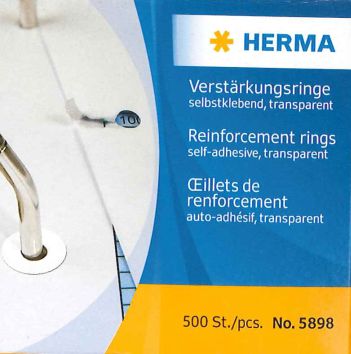 Oeillets de renforcement Herma (500 pces)