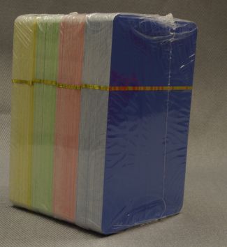 Cartes à jouer vierges 