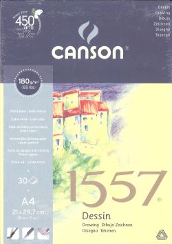 Zeichenblock Canson 180g/m2, 30 Blatt