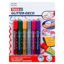 tesa® Glitter Deco 6 x 10 g