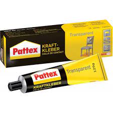 Colle de contact Pattex transparent 50 gr.