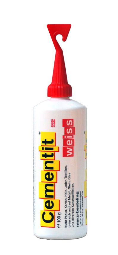 Colle blanche Cementit avec spatule100 gr.