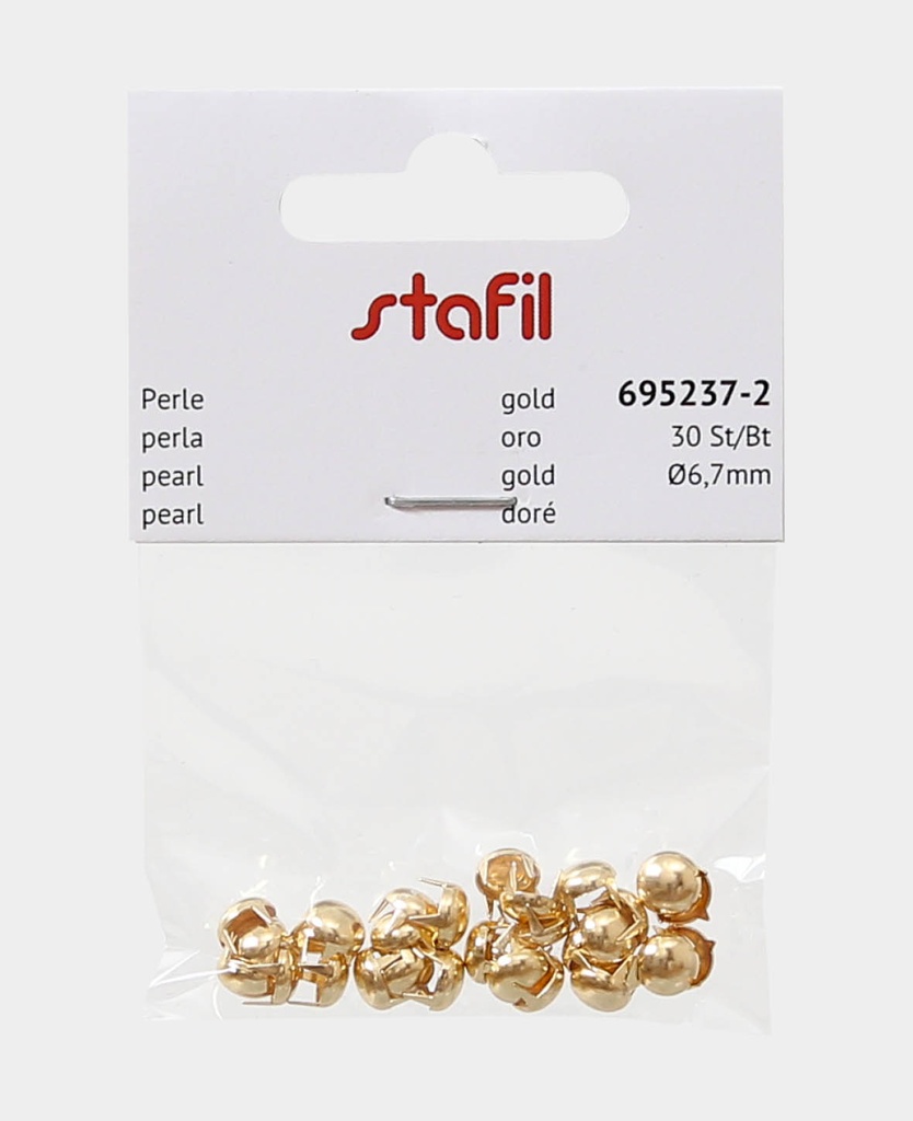 Goujon perle ø 6,7mm 