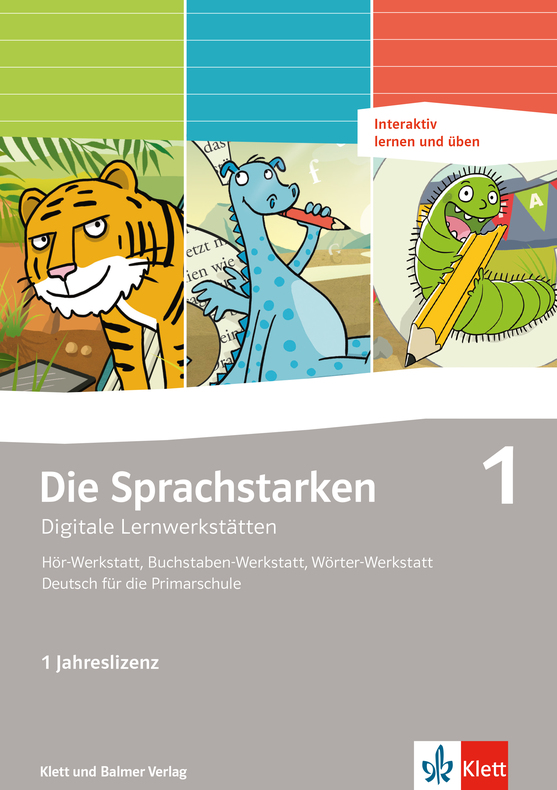 Die Sprachstarken 1,  Digitale Lernwerkstätten