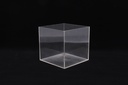 Math. 7e cube en plexiglas transparent 1dm3 non gradué
