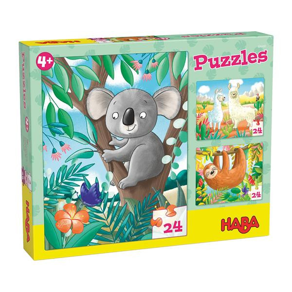 Puzzles "Koala, paresseux, etc."