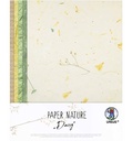 Bloc papier transparent A4 avec des motifs blancs assortis (24 feuilles) (copie)