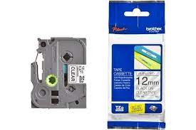 Ruban pour étiqueteuse Brother TZ131 bande 12 mm  transparent / caractère noir