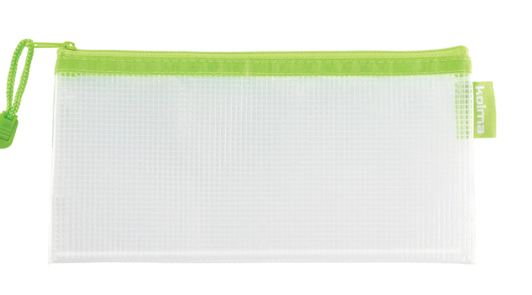 Poche avec fermeture à glissière Mesh Bag A4