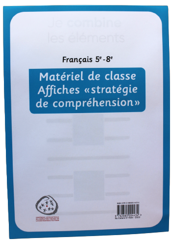 Français 5e-8e,  affiches "Stratégies de compréhension" (CATARO 11634)
