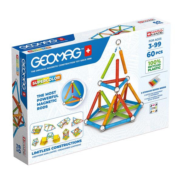 Geomag « Supercolor » GREEN line 60 Teile