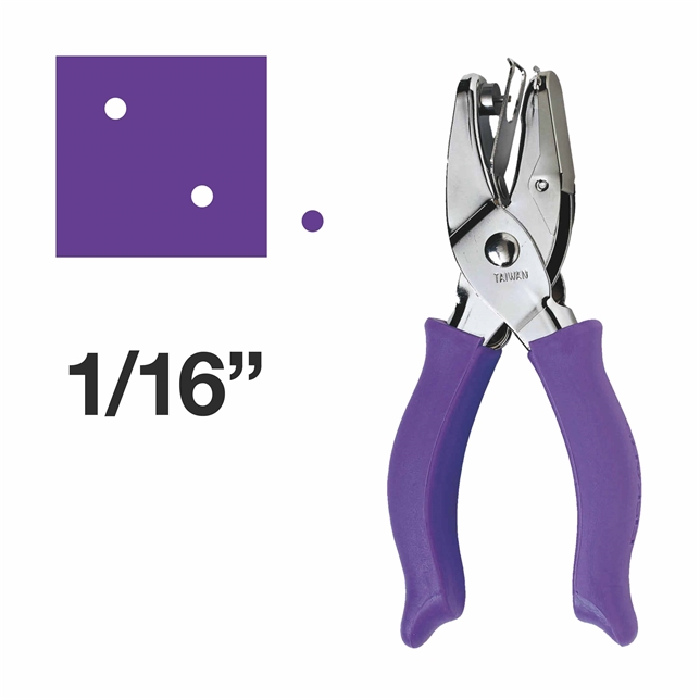 Perforatrice 1/16'' petit cercle