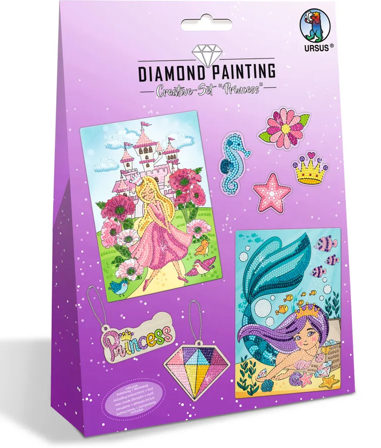 Painting Sticker "Creative-Set Sport"-pierres de diamant assorties en couleurs différentes (copie)