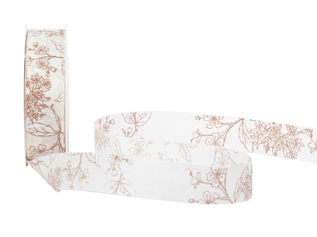 Ruban Flowery 25 mm/16 m