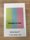 Mathématiques 8e, jeu de cartes Cartes à trier (CATARO 23020) 