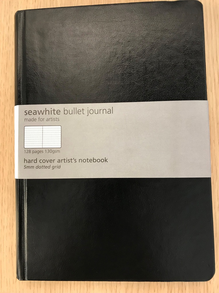 Bloc à dessin A5 130 g/m2, 128 pages avec petit point