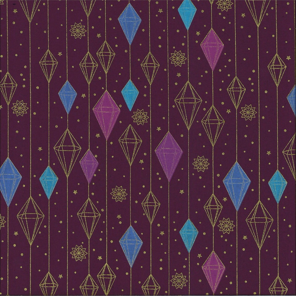 Tissu Noël imprimé largeur 145 cm