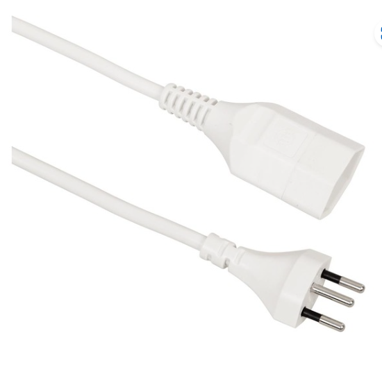Verlängerungskabel 220 V Td 3 x 1  5m weiss