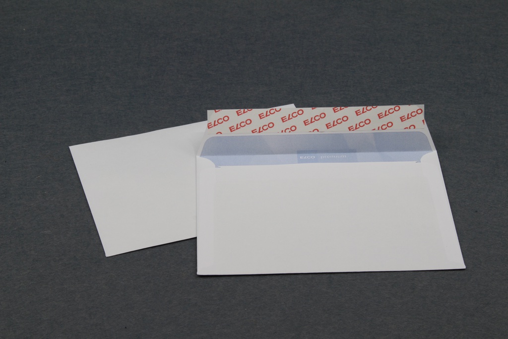 Enveloppes C6, blanc (carton de 500 pces)