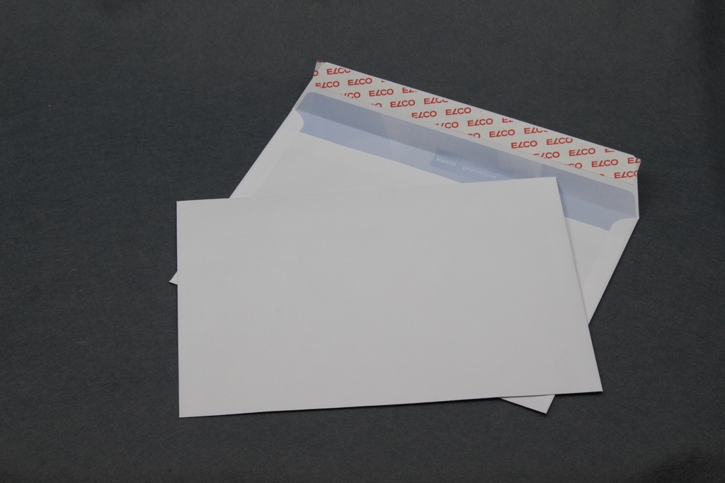 Enveloppes C5 sans fenêtre, blanc (carton de 500 pces)