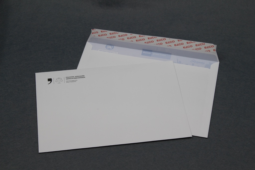 Enveloppes C5 sans fenêtre PJ, blanc (carton de 500 pces)