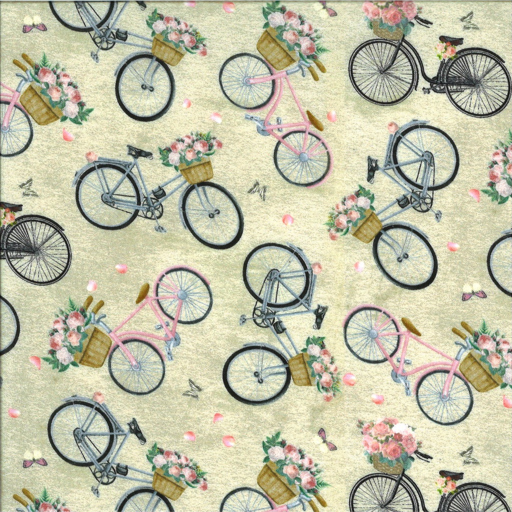 ​Coton imprimé largeur 115 cm