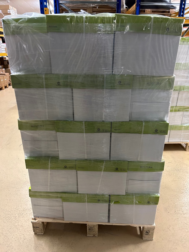 Recycling-Fotokopierpapier A4 Refutura , 80 g/m2 (Palette à 100'000 Blatt)
