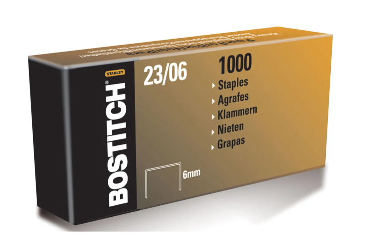 Heftklammern Bostitch 23/06 (1000 Stück)