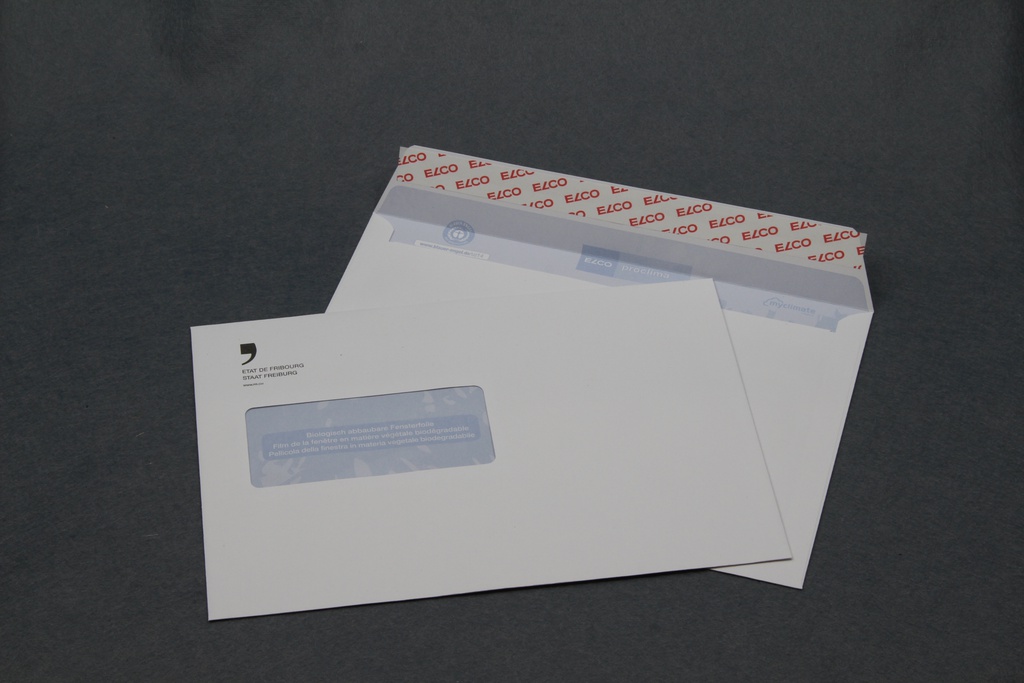 Enveloppes Etat FR, C5, avec fenêtre, blanc, 500 pièces