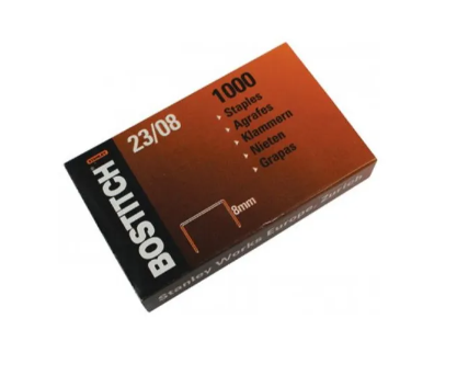 Agrafes Bostitch 23/08 (1000 pièces)