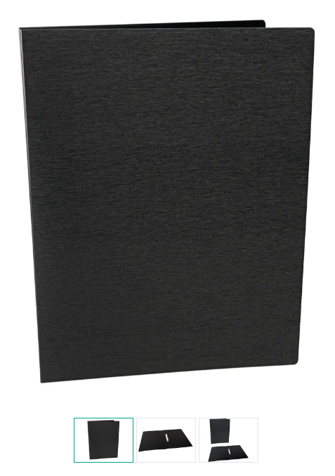 Livre à anneaux LineaVerde A4 Recycling 2 anneaux, noir