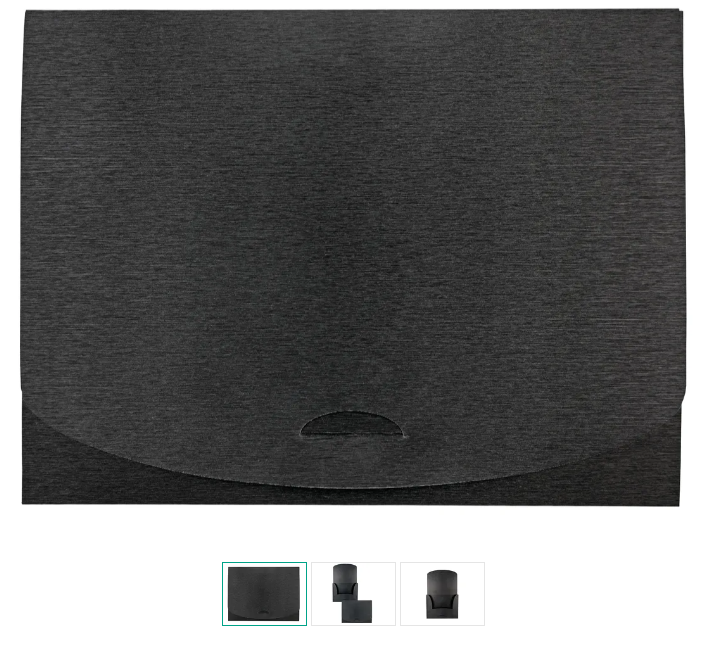 Dossier compartiment Kolma LineaVerde A4 11.061.06 noir, PP recyclé