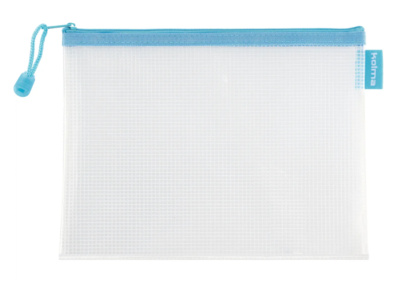 KOLMA Mesh Bag  étui 08.191.39 fermeture à glissière A5